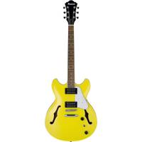 Ibanez AS63 Artcore Vibrante Lemon Yellow semi-akoestische gitaar