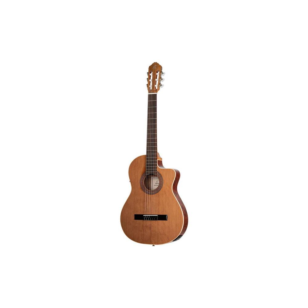 Ortega RCE180GT Traditional Series Guitar elektrisch-akoestische klassieke gitaar met gigbag