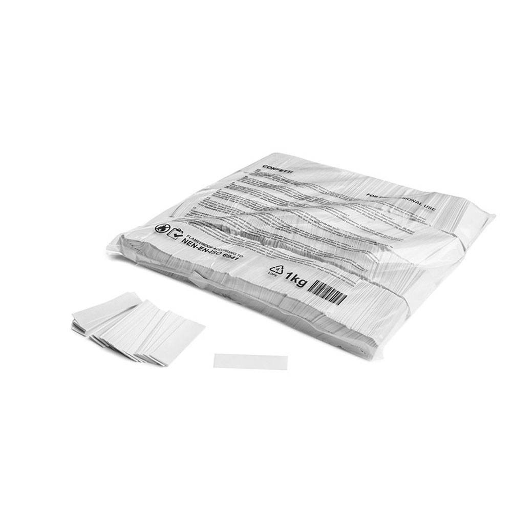 Magic FX SF confetti 55 x 17 mm bulkbag 1kg White