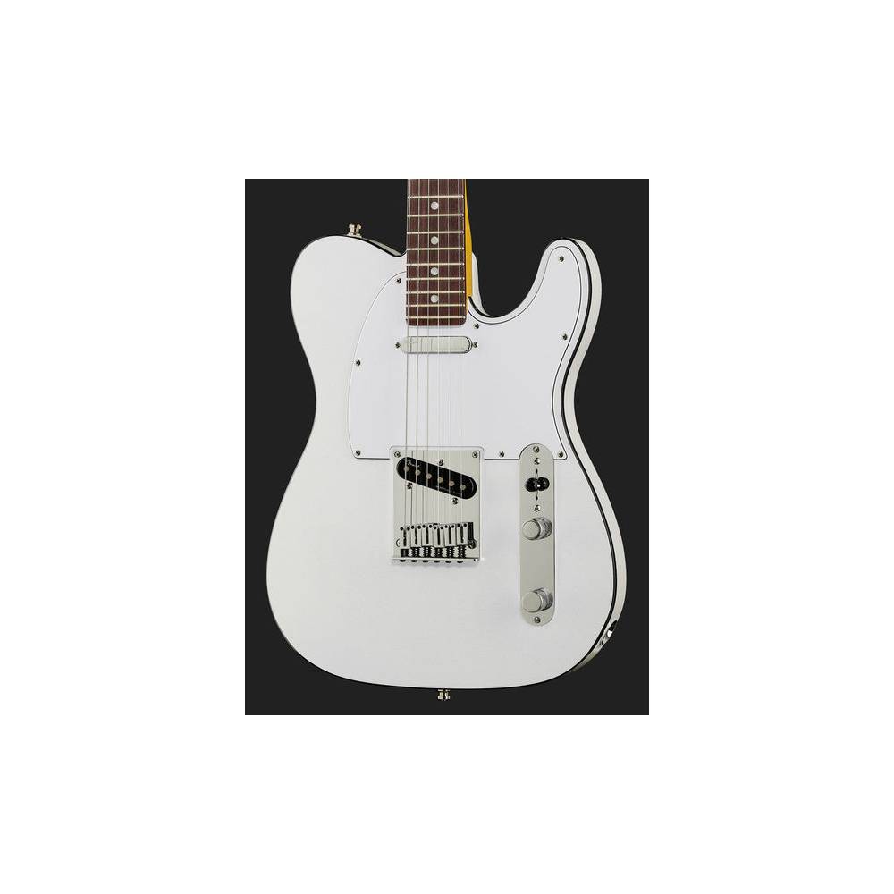 Fender American Ultra Telecaster Arctic Pearl RW met koffer
