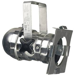 Showtec Par 36 short armatuur zilver