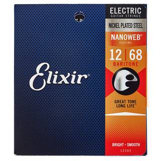 Elixir 12302 Electric NPS Nanoweb Baritone 12-68 snarenset