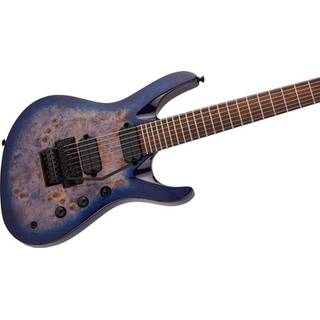 Jackson Pro Series Signature Chris Broderick Soloist 7P Transparent Blue 7-snarige elektrische gitaar
