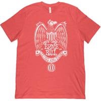 Ernie Ball 1962 Strings and Things S T-shirt rood