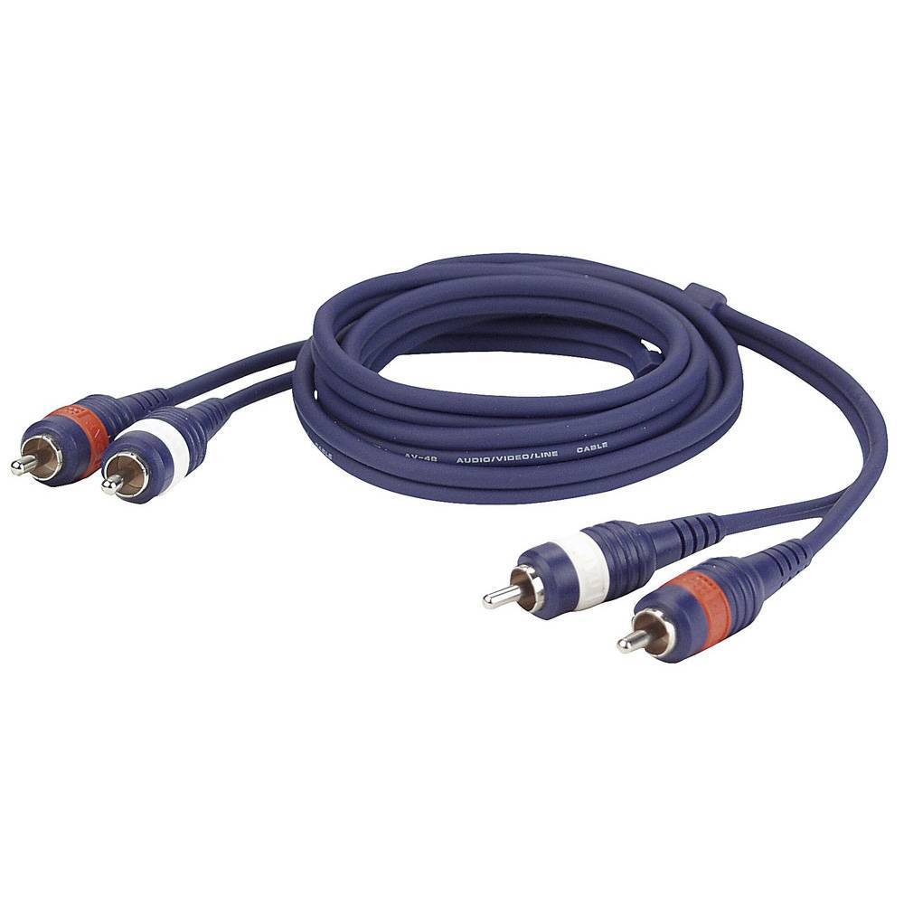 DAP 2 RCA Male - 2 RCA Male 6 meter
