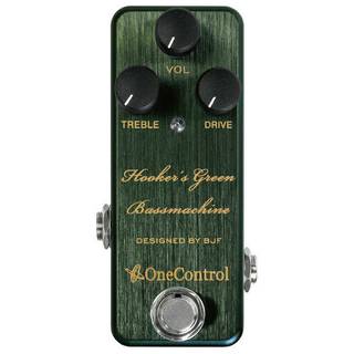 One Control Hooker's Green Bassmachine overdrive pedaal