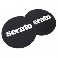 Serato DJ Logo 12 inch slipmatten (set van 2), zwart