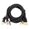 Cordial CML8-0MV5C Intro multikabel 8x XLR male - 8x 6.3mm TRS jack 5m