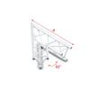 Showtec GT30 Driehoek truss 001 hoek 45g