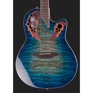 Ovation CE48P-RG Celebrity Exotic Super Shallow Regal to Natural elektrisch-akoestische westerngitaar