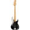 Fender Player Plus Precision Bass Silver Smoke MN elektrische basgitaar met gigbag