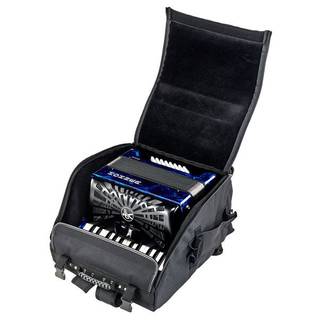 Hohner Bravo II 48 Blauw, Silent Key accordeon