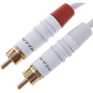 Cordial CFU3CC-SNOW Intro 2x RCA male - 2x RCA male 3m wit