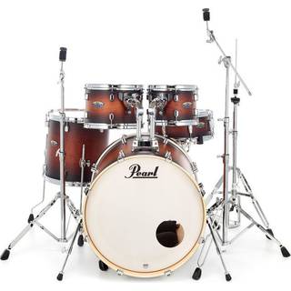 Pearl DMP905/C260 Decade Maple Satin Brown Burst drumstel