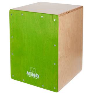 Nino Percussion NINO950GR 13 inch cajon voor kinderen groen