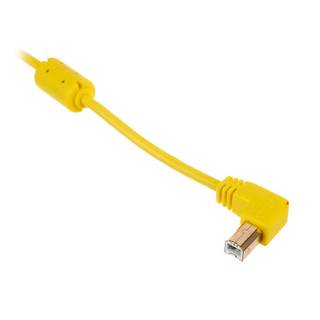 UDG U95005YL audio kabel USB 2.0 A-B haaks geel 2m