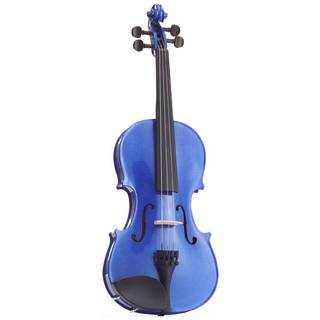 Stentor SR1401 Harlequin 4/4 Atlantic Blue akoestische viool inclusief koffer en strijkstok