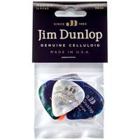 Dunlop PVP106 Celluloid Pick Medium Variety Pack plectrum set 12 stuks