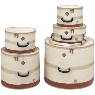 Tama TDSS52KBE Powerpad Designer Beige 5d. drumhoezenset 22,10,12,14,16