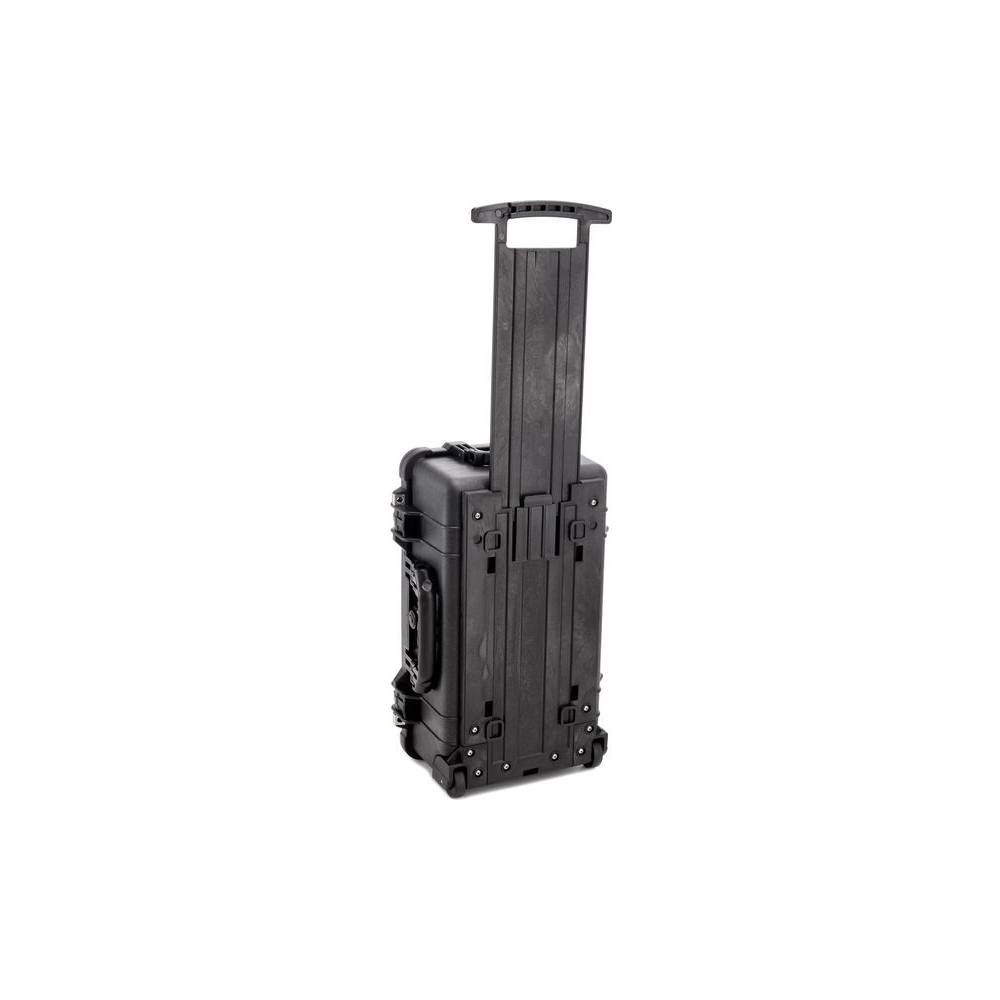 Peli 1510 BKF trolley zwart met schuim 501x279x193 mm