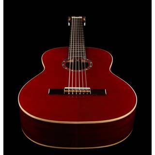 Ortega R121 klassieke gitaar wijnrood met gigbag