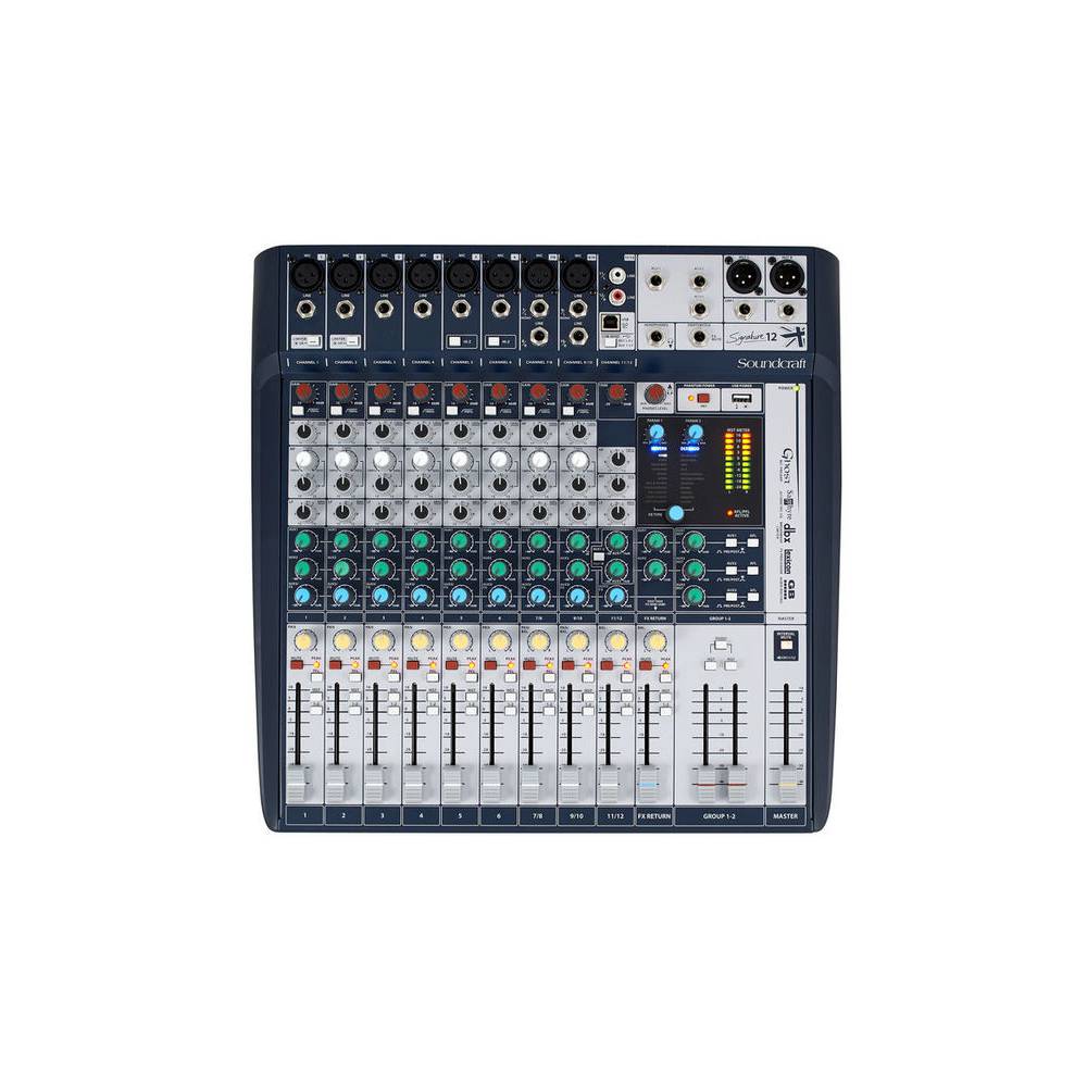 Soundcraft Signature 12 analoog mengpaneel