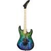 Kramer Guitars Custom Graphics Baretta "Viper" Snakeskin Green Blue Fade met EVH® D-Tuna® inclusief premium gigbag