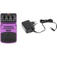 Behringer OD300 Overdrive Distortion effectpedaal + adapter
