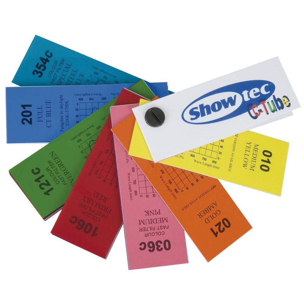 Showtec C-tube TL-filterwaaier