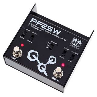 Palmer PF2SW universele tweekanaals voetschakelaar