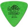 Dunlop 431R88 Tortex Triangle .88mm plectrum groen
