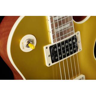 Epiphone Slash Victoria Les Paul Standard Goldtop elektrische gitaar met koffer