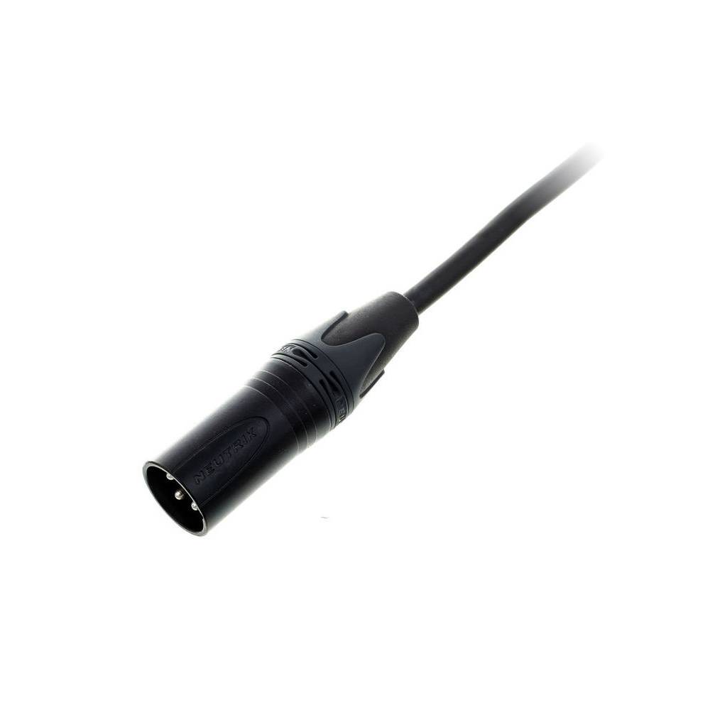 Cordial CPD0.5FM DMX XLR male - XLR female 3-pins lichtkabel 0.5 meter