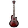 ESP E-II Eclipse QM See Thru Black Cherry Sunburst met koffer