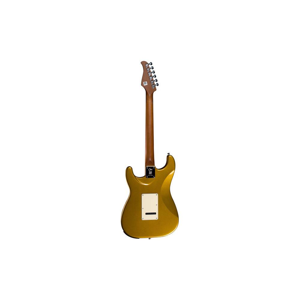 Mooer GTRS Guitars Standard 800 Gold Intelligent Guitar met gigbag