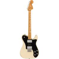 Fender Vintera 70s Telecaster Deluxe Road Worn Olympic White MN Limited Edition met gigbag