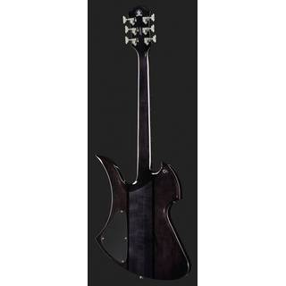 B.C. Rich Mockingbird Legacy STQ Hardtail Black Burst elektrische gitaar met coil tap, reverse phase en varitone