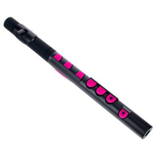 Nuvo TooT 2.0 kunststof fluit voor kinderen zwart-roze