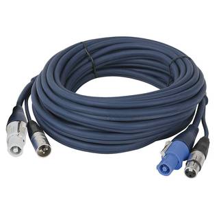 DAP Powercon in/uit & signaal kabel 75cm