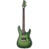 Schecter C-1 Platinum Satin Green Burst elektrische gitaar