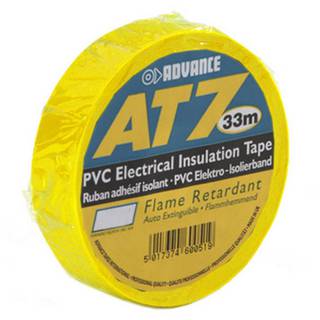 Advance AT7 PVC tape 19mm 33m geel