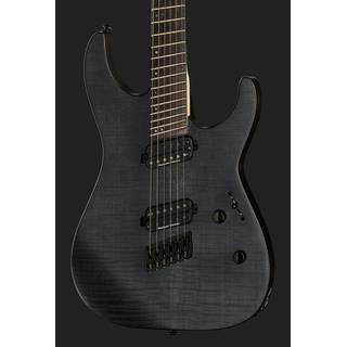 ESP LTD M-1000 Multi-Scale See Thru Black Satin elektrische gitaar