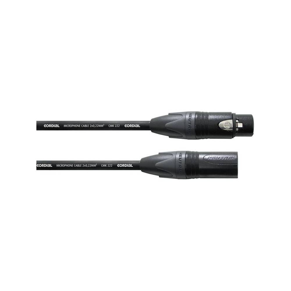 Cordial CPM20FM Peak XLR (male) / XLR (female) kabel 20 meter