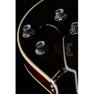 Guild Newark St. Collection Starfire I DC Vintage Walnut semi-akoestische gitaar met stop tail