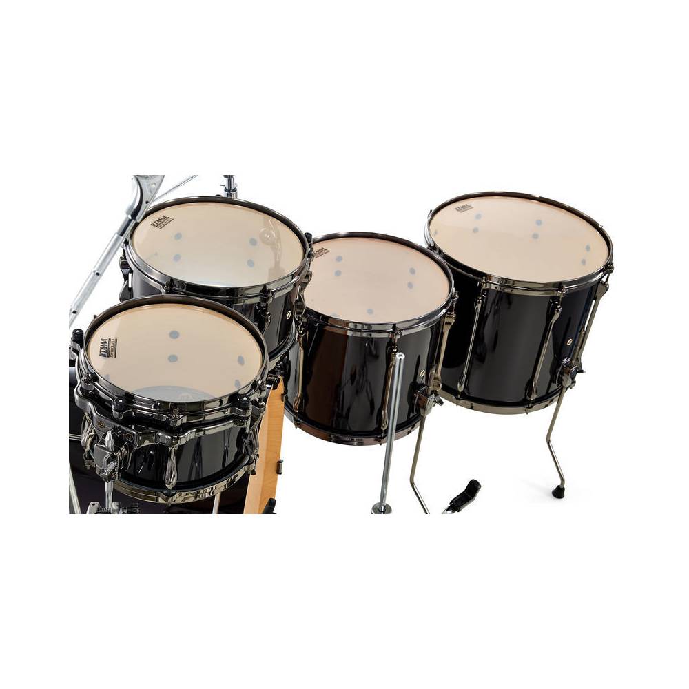 Tama Superstar HD Maple Brushed Charcoal Black 5-delige shellset