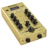 Omnitronic Gnome-202P Mini Mixer goud