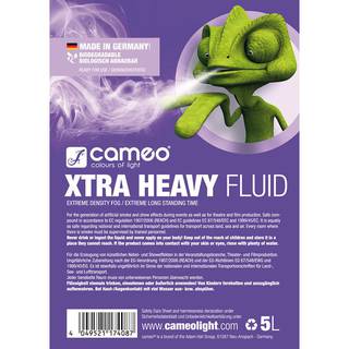Cameo X-tra Heavy Fluid rookvloeistof 5L