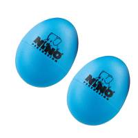 Nino Percussion NINO540SB-2 egg shaker blauw (1 paar)