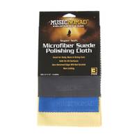 MusicNomad MN203 Super Soft Microfiber Suede Polishing Cloth poetsdoeken 3 stuks