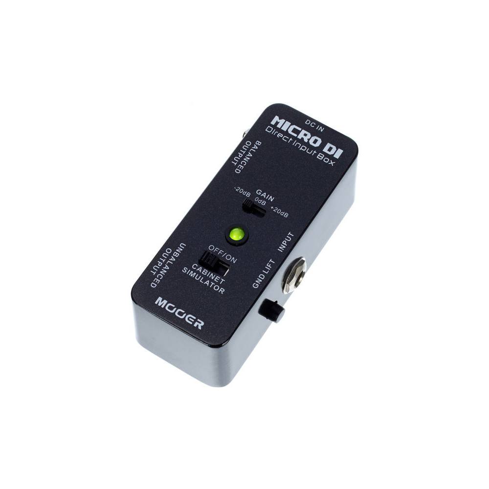 Mooer Micro DI box en preamp